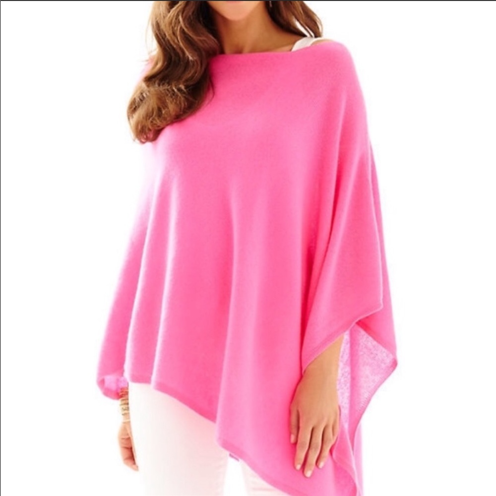 Lilly Pulitzer Cashmere Poncho